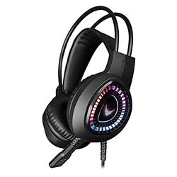 Varr Cuffie da gaming RGB HI-FI Stereo MIKROFON VH8010 USB 7.1, nero