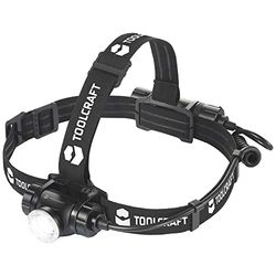 Toolcraft TO-7838472 - Lampada frontale SMD LED a batteria, 1000 lm, 5,5 h, TO-7838472