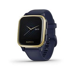 GARMIN Venu Sq Music, Health Smartwatch, Waterdicht, GPS, Muziekopslag, 1,3" Touchscreen, Sport-Apps, Hartslagmeting, Batterijduur van 6 Dagen, Contactloos betalen (Gereviseerd)