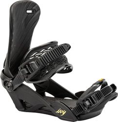 Nitro Ivy Fixation Snowboard pour Femmes, Ultra Black, s