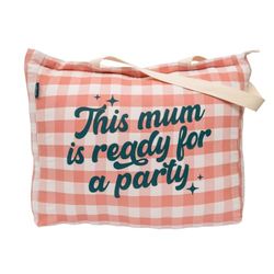 Mr. Wonderful Stoffen tas - This Mum is klaar voor een feest, Meerkleurig, 10