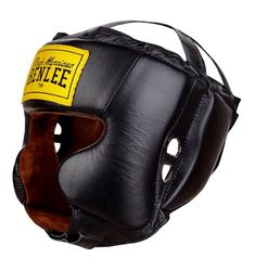 BENLEE Hoofdbescherming van leer TYSON L/XL, zwart