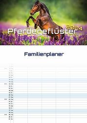 Pferdegeflüster - Der Pferdekalender - 2024 - Kalender DIN A3 (Familien-/Terminplaner): Der Wandkalender mit den schönsten Pferde-Motiven!