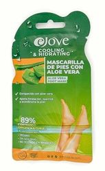 Ejove Masque pour les pieds avec extrait d'aloès - Hydrate, adoucit et conditionne la peau - Recommandé pour les pieds secs et aspergés