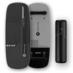Revolution Balance Boards 101 v2 - Entrenador deportivo de tabla de equilibrio (gris)