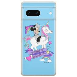 ERT GROUP mobile phone case for Google PIXEL 7 original and officially Licensed Disney pattern Minnie 035 optimally adapted to the shape of the mobile phone, case made of TPU
