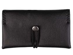 Ciggi Trio - Estuche para torneador, piel sintética, color negro