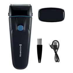 Remington Mens Electric Foil Shaver F1 (Pop-up Trimmer, 30 min Usage, Removable, Washable Blades, Cordless Usage, USB-C Rechargable, 100% Waterproof) F1000