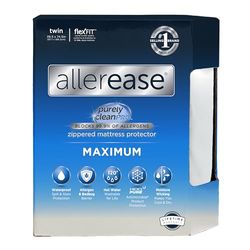 Aller-Ease Maximum Allergy matrasbeschermer, polyester, wit, Twin