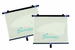 Dreambaby bred bilskugga fönsterrulle (50 x 53 cm) 2-pack