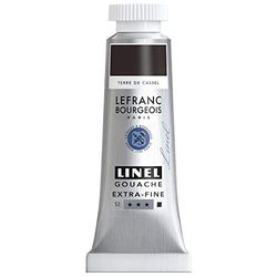 Lefranc & Bourgeois Gouache Paint, Kasseler Earth, 14ml Tube-Gouachefarbe