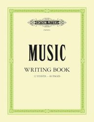 Peters Music Writing Book