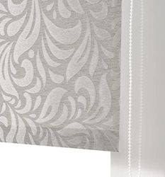 Estoralis - MYRCELLA – rullgardin ljusgenomsläpplig, 90 x 250 cm, färg grå