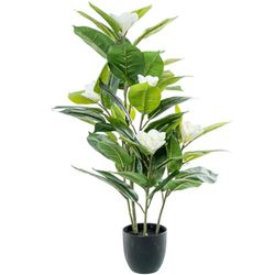 Alexandra House Living Planta Decorativa Plástico Magnolia 100 cm