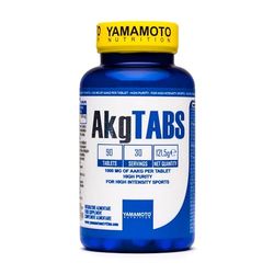 YAMAMOTO NUTRITION AKG TABS 90 Comprimés, Arginine Alpha-Cétoglutarate, Meilleure Absorption Intestinale que la l-Arginine
