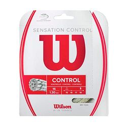 Wilson Sensation Control 16, cordão para casacos unissexo para adultos, branco (branco), 12 2 M