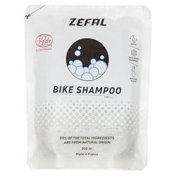 ZEFAL Bike Shampoo Refill - Nettoyant Velo d'Origine Naturelle - Produit Nettoyage Velo Ecocert - Recharge de 300 ml pour Kit Nettoyage Velo - Fabriqué en France