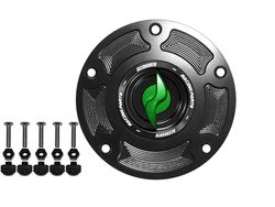 Accossato Tapón de gasolina con trinquete verde para Ducati Panigale V4 S (1100cc) 2018