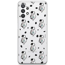 ERT GROUP mobiltelefonfodral för Samsung A32 5G originalt och officiellt licensierat Disney mönster Cruella 005 optimalt anpassad till formen på mobiltelefonen, gedeeltelijk transparant