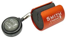 Smith Creek Rod Clip met Zinger (Oranje)