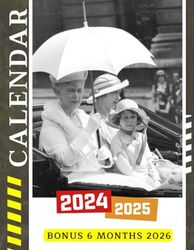 2024 - 2025 Calendar: 30 Months Calendar for Fans From 2024 to 2025 and PLUS 6 Extra Months 2026 With Impressived Photography for Desk Office Home