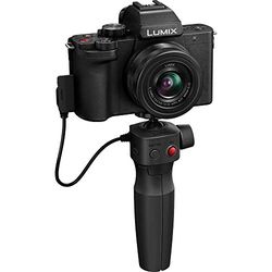 Panasonic Lumix DC-G100VEG-K DSLM Macchina Fotografica, Sensore CMOS 20.3MP, Video 4K, Hybrid IS a 5 Assi, Tecnologia OZO Audio Nokia, Modalità Video Selfie, Hand Grip/Treppiede, Nero