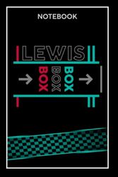 Lewis Hamilton Notebook: box box box /F1 Journal 120 blank lined pages