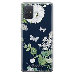 ERT GROUP mobiel telefoonhoesje voor Samsung A71 5G origineel en officieel erkend Babaco patroon Flowers 032 optimaal aangepast aan de vorm van de mobiele telefoon, hoesje is gemaakt van TPU