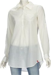 edc by ESPRIT Blouses B40310 damblusar, Vit (pastellvit), 36 SE