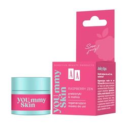 AA YOU.mmy Maschera per labbra rigenerante per la pelle Raspberry Zen 10 g