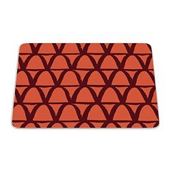 Bonamaison, Tapis de Souris Rectangle Imprimé Numériquement, Fond Antidérapant, pour Bureau et Maison, Taille: 22x18cm