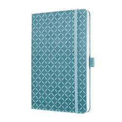 SIGEL JN119 Libreta Jolie, formato similar A5, a líneas, azul