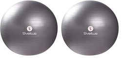 Sveltus Gymball 65 cm Adulto Unisex, Gris (Paquete de 2)