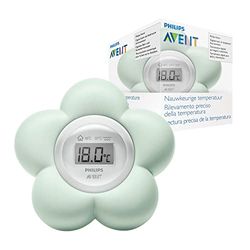 Philips Avent Thermomètre numérique de bain pour bébé, étanche et mesure précise de la température (Modèle ‎SCH480/00)