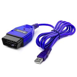 Adapter-Universe Cabo de diagnóstico USB KKL OBD 2 II para interface