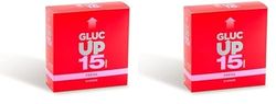 Gluc Up Gluc Up 15 - Glucosa, Sticks 30 ml x 10 uds, Sabor fresa, Indicado para bajadas de glucosa 140 ml (Paquete de 2)