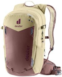 deuter Compact 12+3 SL fietsrugzak voor dames, Ashrose-Desert, 12+3 L, Minimalistisch
