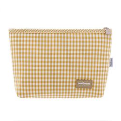 Cambrass Baby Toiletry Bag - Baby Toiletry Bag with Zip - Organiser Bag for Toiletries - Picnic Ochre Toilet Bag - 6 x 28 x 20 cm