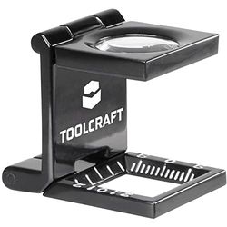 TOOLCRAFT 1505088 Dradenteller Vergrotingsfactor: 10 x Lensgrootte: (Ø) 14 mm