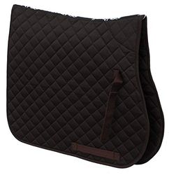 Rhinegold Chiffon de Selle matelassé en Coton, 0, Marron, Poney