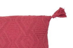 MANTA PLAID HILO VINO 220x260 CM