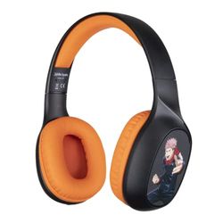 Konix Jujutsu Kaisen Casque Audio sans Fil Bluetooth 5.3 pour Smartphones et tablettes - Autonomie 30 h - Câble Jack 3,5 mm - Motif Yuji