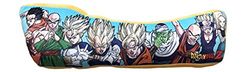 LYO Cojín con logotipo de Dragon Ball Z – Cojín cómodo y agradable de apretar – Diseño logo y personajes del animado – Regalo para Fan y apasionado – Calidad superior – Dimensiones: 60 x 30 cm