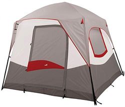 Alps Mountaineering Camp Creek Tente Unisexe, Gris/Rouge, 6 Person