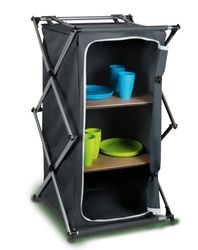 Generisk hopfällbar garderob 53 x 49 cm haauthor 95 cm - 2 våningar utrymmesbesparing