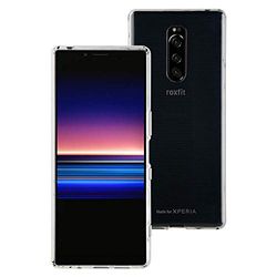 RoxFit Sony Xperia 1 - Slim Soft Shell (Clear). Shock Absorbent Technology. Made for Xperia Certified.