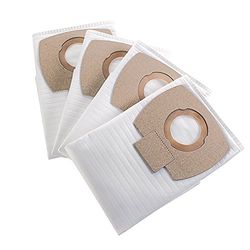 Nilfisk 4 sacos de pó originais para aspiradores Buddy - acessórios para aspiradores de água e pó (302002403)