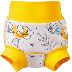 Splash About Pañal feliz mejorado para bebés y niños pequeños' (Flower Meadow, 3-6 månader)
