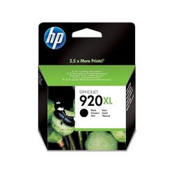 HP 920XL CD975AE, Cartuccia Originale HP da 1200 Pagine, Compatibile con Stampanti HP Officejet Serie 6000 e 7000 Grandi Formati, Nero