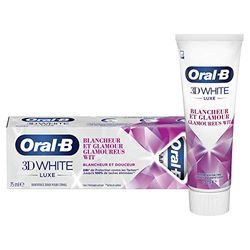 Oral-B - Sbiancamento Bianco Glamour Del Dentifricio In Pasta 3D White Luxe - 75 ml